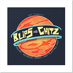 Blips and Chitz Posters and Art